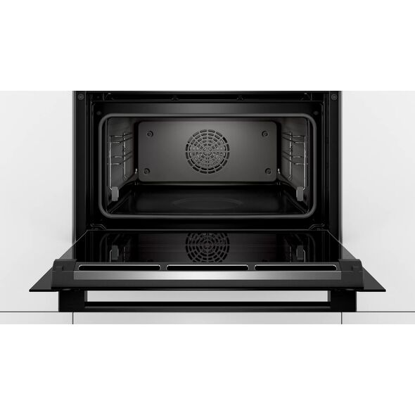 Bosch Bosch CSG856RC7 Serie | 8, Įmontuojamoji kompaktinė orkaitė su garų funkcija, Carbon juodas