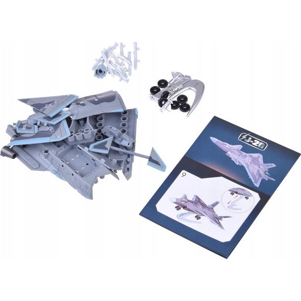 Jokomisiada Zestaw klocków samolot bojowy J-20 model 1:100 ZA5026