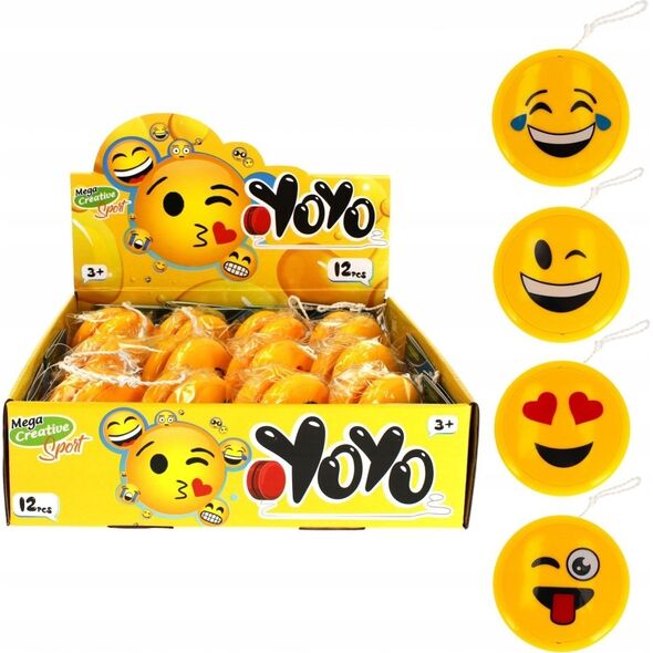 Mega Creative Jo-Jo świecące 6cm Sport Face