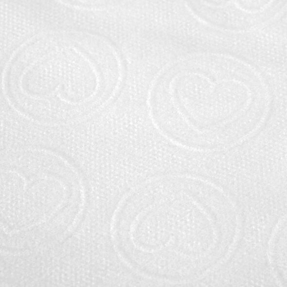 Activeshop Jednorazowe chusty zabiegowe 20 szt. 70 x 40 cm białe serca