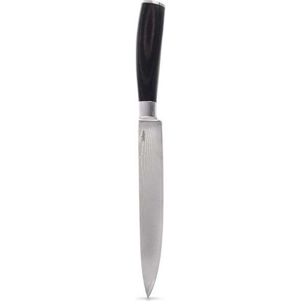 Orion Nóż kuchenny stalowy DAMASCUS 27 cm