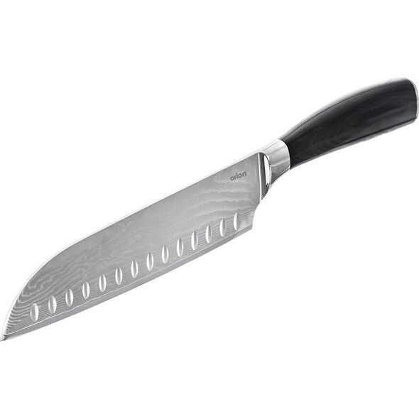 Orion Nóż Santoku stalowy DAMASCUS 31 cm