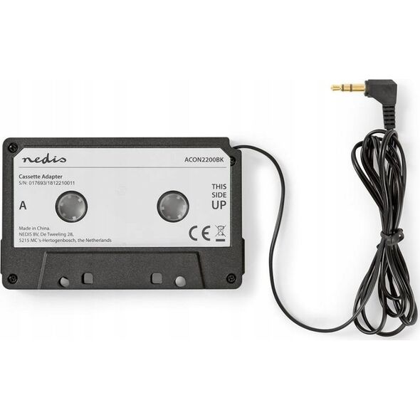 Nedis Nedis ACON2200BK adapter do kaset magnetofonowych Czarny
