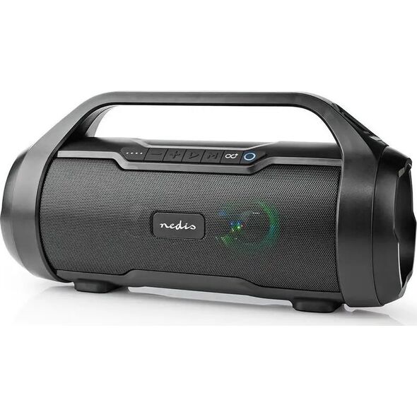 Głośnik Nedis Nedis SPBB310BK głośnik przenośny / imprezowy Przenośny głośnik stereo Czarny 36 W