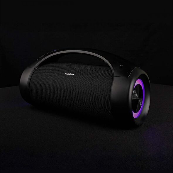 Głośnik Nedis Nedis SPBB315BK głośnik przenośny / imprezowy Przenośny głośnik stereo Czarny 50 W