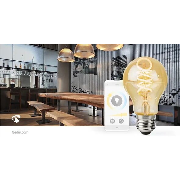 Nedis Nedis SmartLife lampa LED Zimne białe, Ciepłe białe 4,9 W E27 G