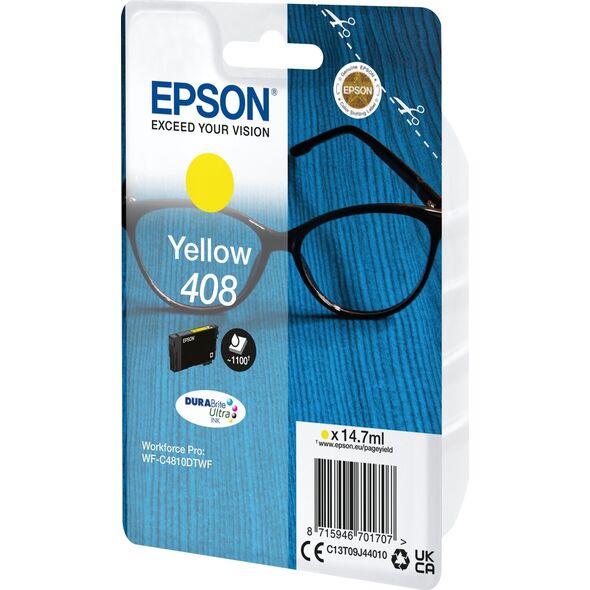 Epson Epson C13T09J44010 nabój z tuszem 1 szt. Oryginalny Standardowa wydajność Żółty