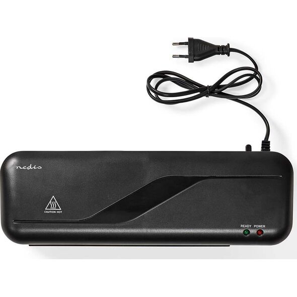 Laminator Nedis Nedis LAMI112BK4 laminator Laminator na gorąco 230 mm/min Czarny