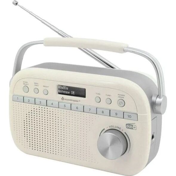 Radio Soundmaster Soundmaster DAB280BE radio Przenośny Analogowe i cyfrowe Beżowy