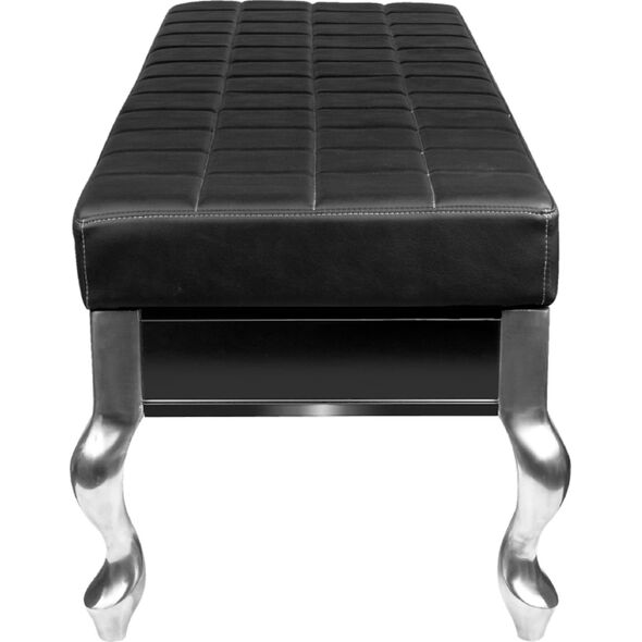 Activeshop Gabbiano sofa do poczekalni F011 czarna
