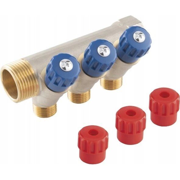 Ferro Ferro rozdzielacz sanitarny 3/4"x1/2", 3-drogowy RDW200300