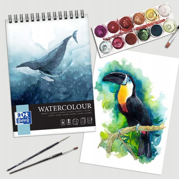 Oxford University Press WATERCOLOUR PAD OXFART TW A4 10S 300G