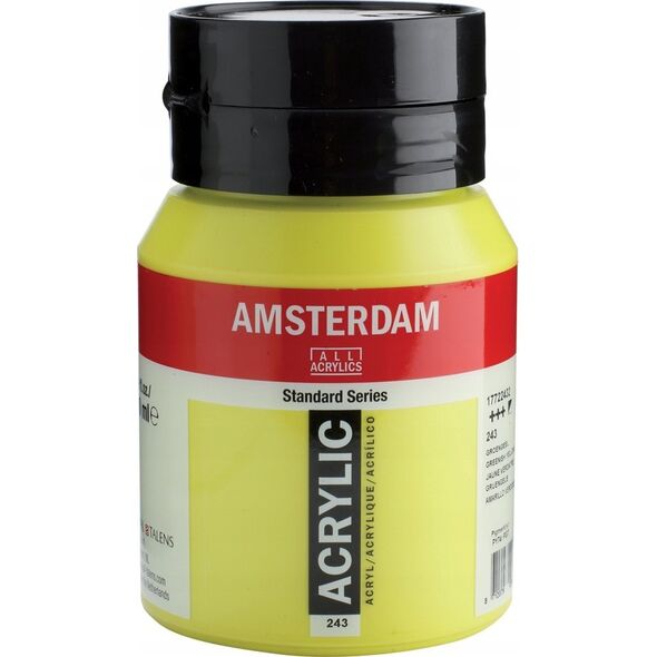 Artequipment Amsterdam Standard Series Acrylic Jar Greenish Yellow 243