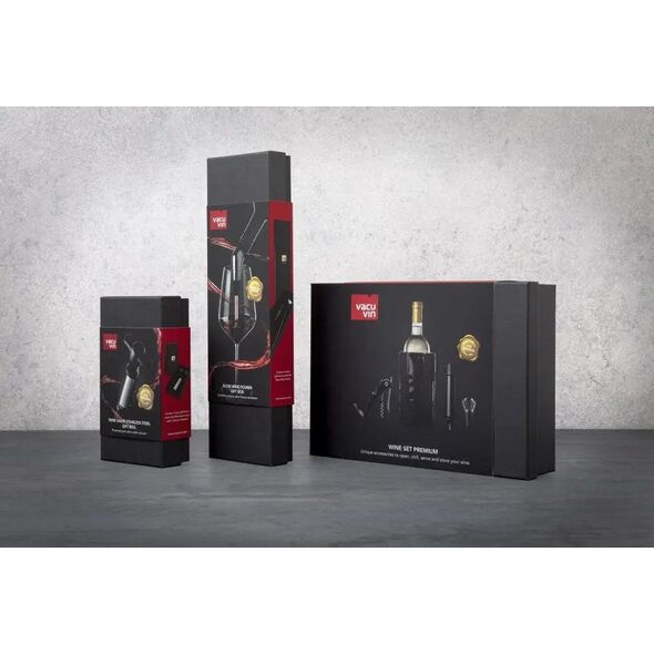 Vacu Vin Wine Saver Stainless Steel Gift box