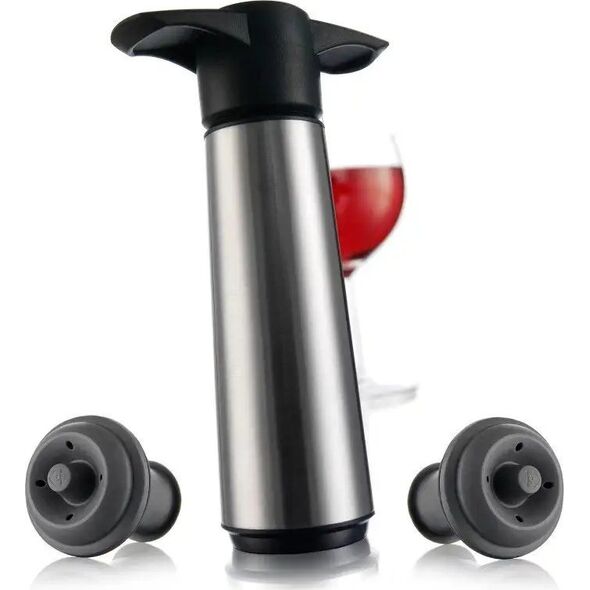 Vacu Vin Wine Saver Stainless Steel Gift box