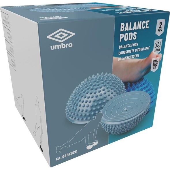 Umbro PÓŁKULA SENSORYCZNA MASUJĄCA 2 SZT NIEBIESKA UMBRO