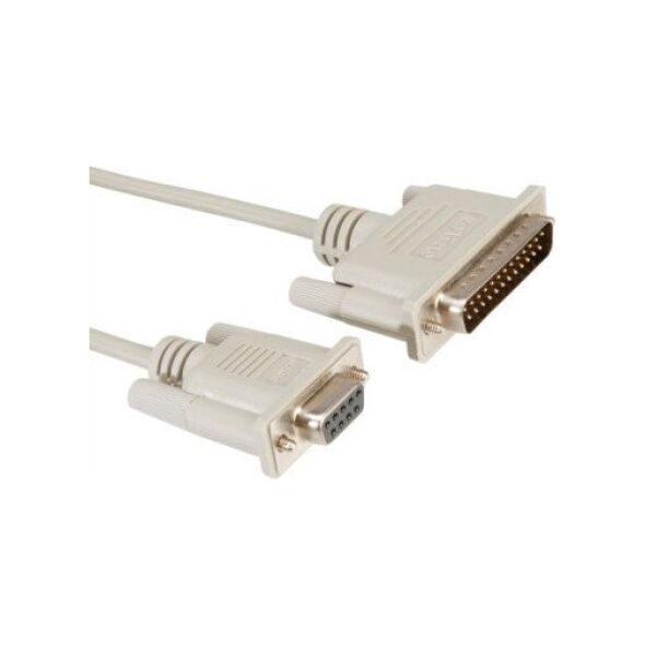 Triton ROLINE Kabel modemowy 9pin. Żeńskie - 25pin. Męski, 3 m