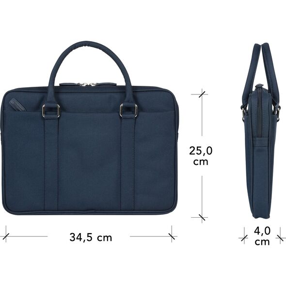 Torba dbramante Stelvio - 14" Slim Laptop Bag Recycled - Blue