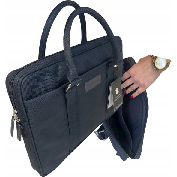 Torba dbramante Stelvio - 14" Slim Laptop Bag Recycled - Blue