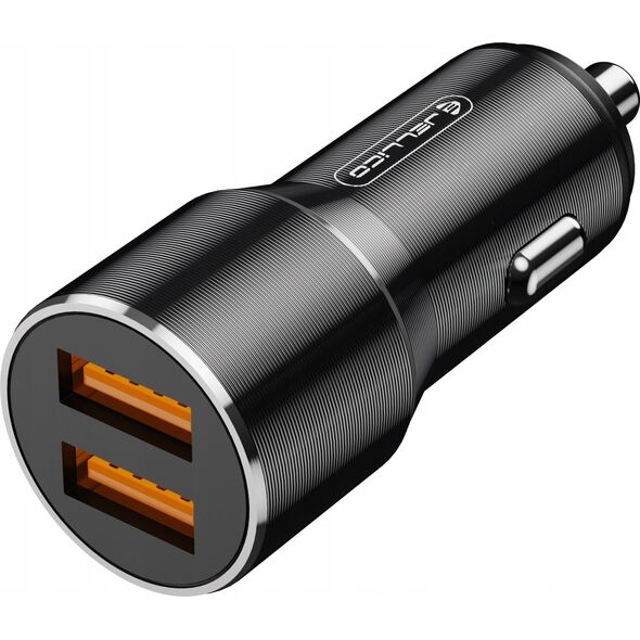 Ładowarka Jellico JELLICO ładowarka samochodowa F9 36W 2xUSB QC3.0 Czarny