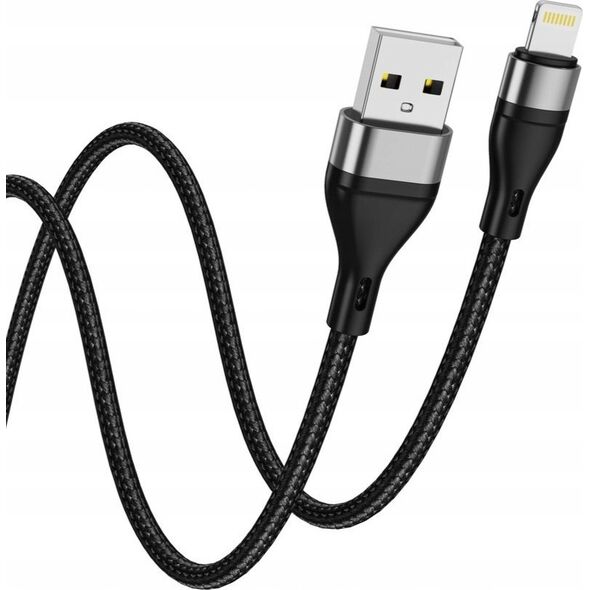 Kabel USB Jellico JELLICO kabel B16 Lightning 3.1A 1M Czarny
