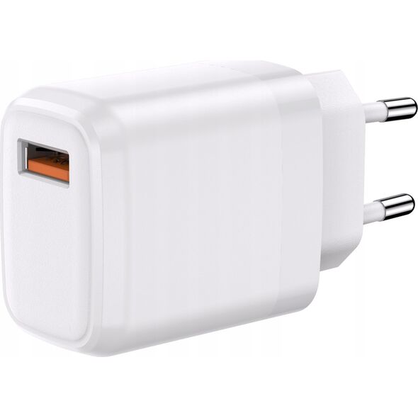 Ładowarka Jellico JELLICO ładowarka sieciowa A77 22,5W 1xUSB QC3.0 + kabel USB-C Biały