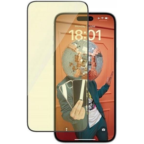 PanzerGlass PanzerGlass Ultra-Wide Fit iPhone 15 Plus 6.7" 2in1 Screen Protection Anti-reflective+Anti-Blue Easy Aligner Included 2815