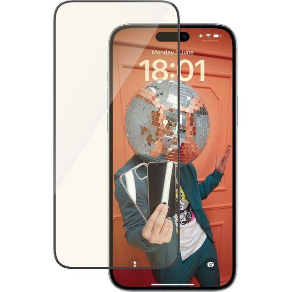 PanzerGlass PanzerGlass Ultra-Wide Fit iPhone 15 Plus 6.7" 2in1 Screen Protection Anti-reflective+Anti-Blue Easy Aligner Included 2815