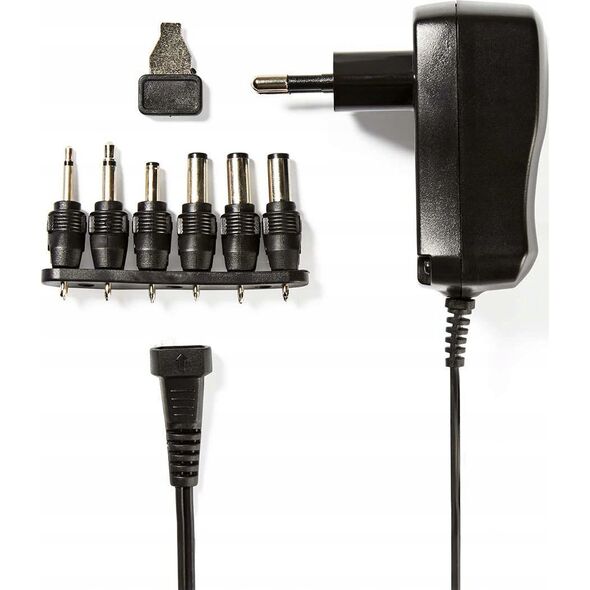 Nedis Nedis ACPA006 adapter zasilający/ inwentor Czarny