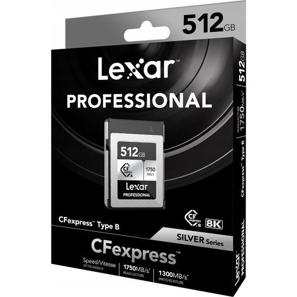 Karta Lexar Professional Silver CFexpress 512 GB  (LCXEXSL512G-RNENG)