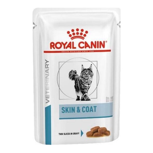 Royal Canin Veterinary Diet Nutrition Skin Coat pasztet 85g