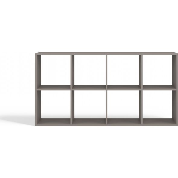 Topeshop REGAŁ KOMOROWY SZAFKA MALAX 2X4 GLINA