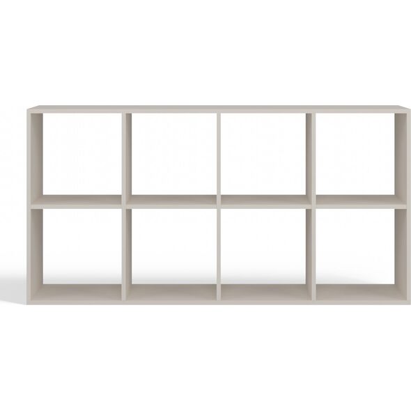 Topeshop REGAŁ KOMOROWY SZAFKA MALAX 2X4 KASZMIR