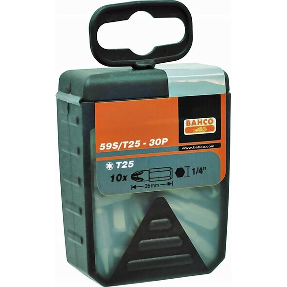 Bahco Bahco Antgaliai TORX T25 25mm 30vnt. dėžutė