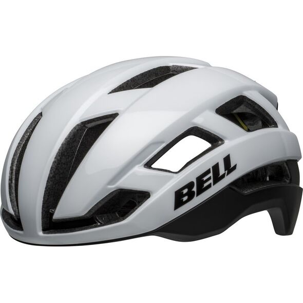 Bell Kask gravel szosowy BELL FALCON XR INTEGRATED MIPS matte gloss white black roz. L (58-62 cm) (NEW)