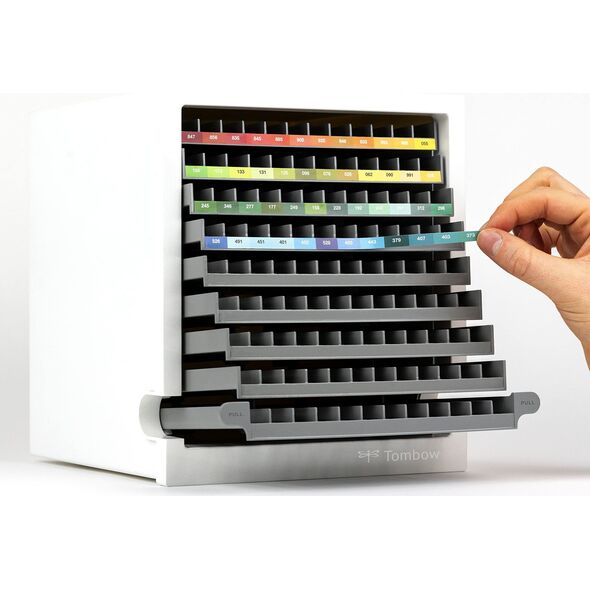 Tombow Marker Tombow ABT Dual Brush Pen med 108 stk. i desktop display