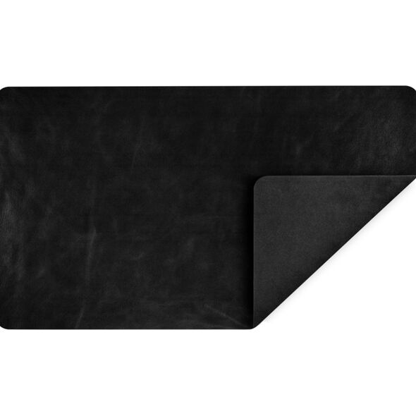 dbramante dbramante1928 Copenhagen - Desk Mat - Medium - Black, Black, Leather, Non-slip base