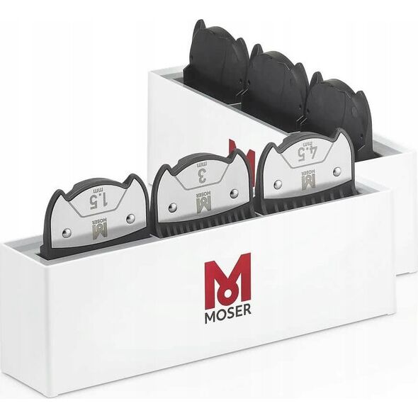 Moser MOSER 1801-7000 Box with Magnetic attachment Combs 6pcs (3/6