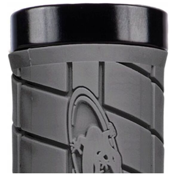 Lizard Skins Chwyty kierownicy LIZARDSKINS Dual-Clamp Lock-On LOGO - Graphite (NEW)