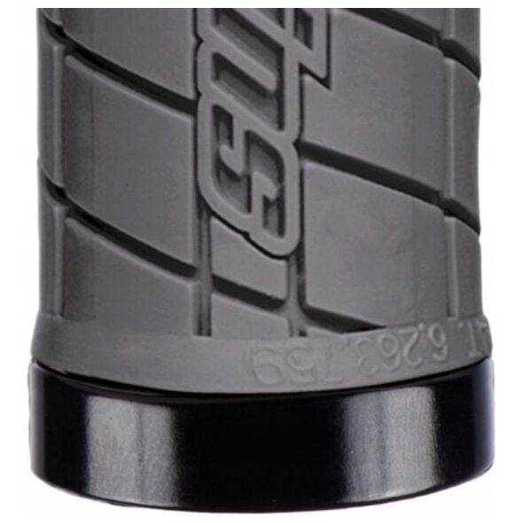 Lizard Skins Chwyty kierownicy LIZARDSKINS Dual-Clamp Lock-On LOGO - Graphite (NEW)
