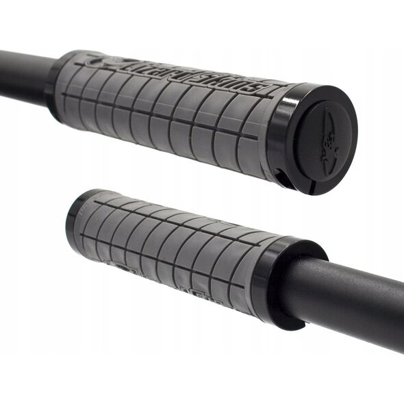 Lizard Skins Chwyty kierownicy LIZARDSKINS Dual-Clamp Lock-On LOGO - Graphite (NEW)