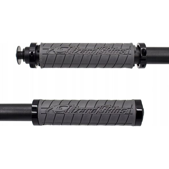 Lizard Skins Chwyty kierownicy LIZARDSKINS Dual-Clamp Lock-On LOGO - Graphite (NEW)