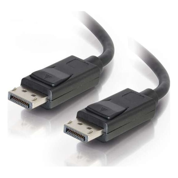 Kabel C2G C2G 15ft Ultra High Definition DisplayPort Cable with Latches - 8K DisplayPort Cable - M/M - DisplayPort-Kabel - DisplayPort (M) zu DisplayPort (M) - 4.57 m - eingerastet - Schwarz