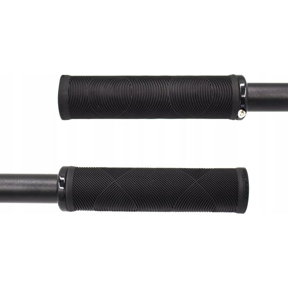 Lizard Skins Chwyty kierownicy LIZARDSKINS Single-Clamp Lock-On STRATA jet black klamry 130mm (NEW)