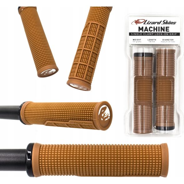 Lizard Skins Chwyty kierownicy LIZARDSKINS MACHINE LOCK-ON klamry gum (NEW)