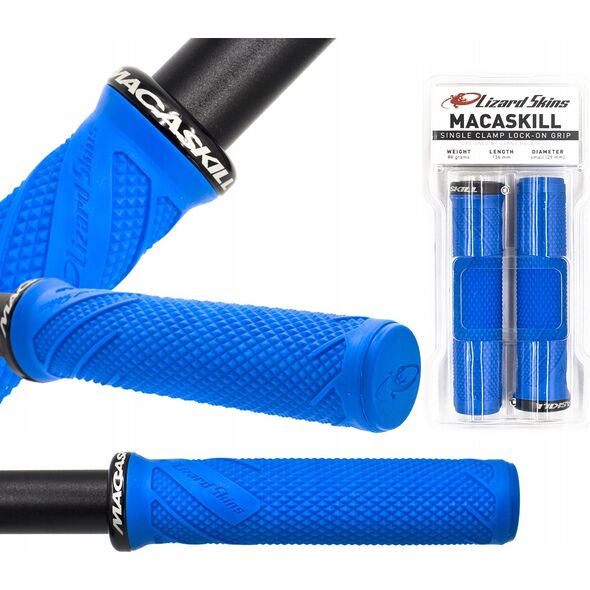 Lizard Skins Chwyty kierownicy LIZARDSKINS DANNY MACASKILL LOCK-ON klamry deja blue (DWZ)