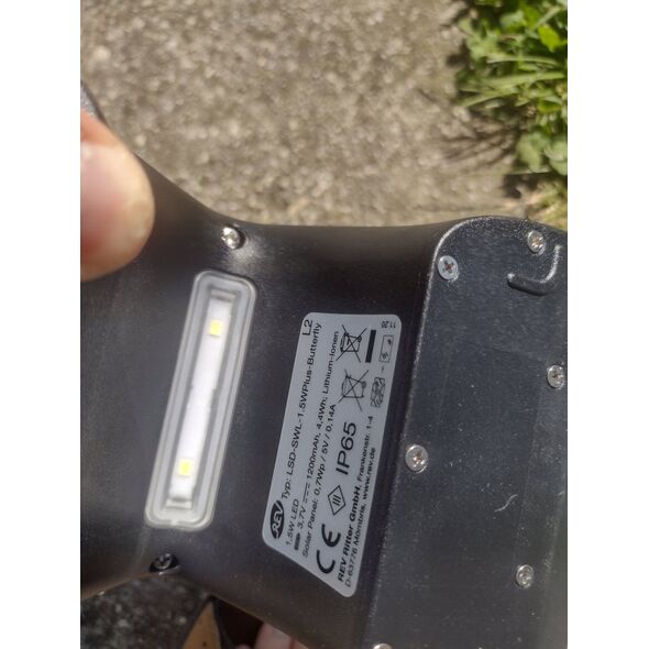 REV REV Solar LED Butterfly with Motion Detector 1,5W white