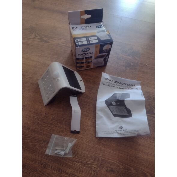 REV REV Solar LED Butterfly with Motion Detector 1,5W white