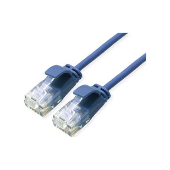 Triton ROLINE UTP Data Center Patch Cord Cat.6A (Class EA), LSOH, bardzo cienki, niebieski, 5 m