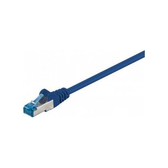 Triton CAT 6AKabel łączący, S/FTP (PiMF), Niebieski - Długość kabla 0.25 m